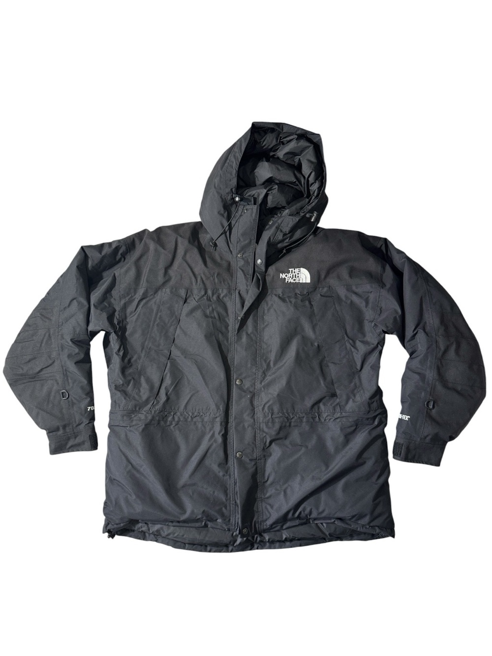 The North Face mens 2XL XXL black mountain down 700 fill Gore-Tex winter jacket